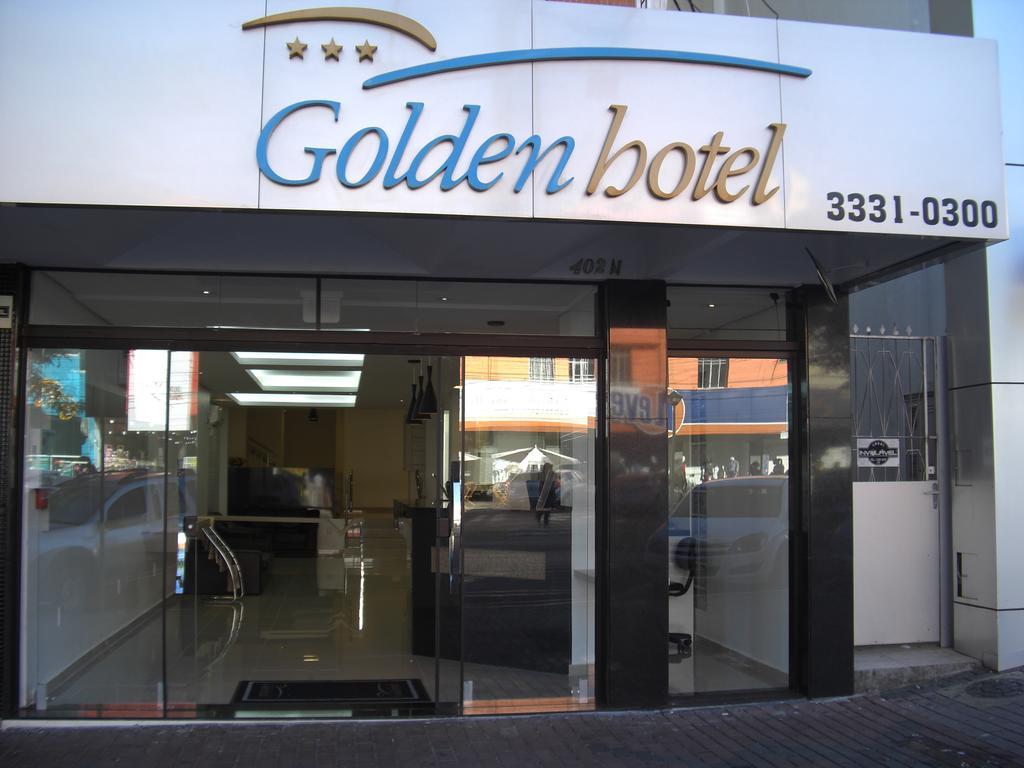 Golden Hotel - O Mais Central - Pet Friendly Chapeco Ngoại thất bức ảnh
